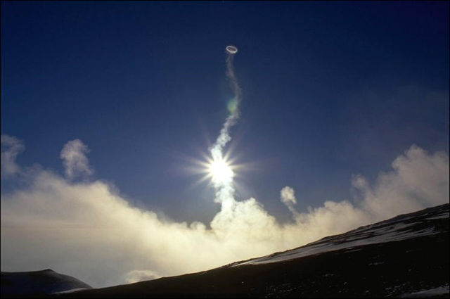 Foto Awan Misterius, Berbentuk Lingkaran