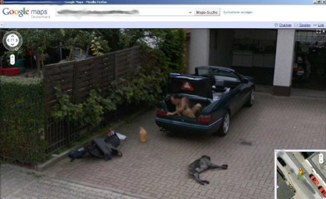 Foto foto aneh di google maps