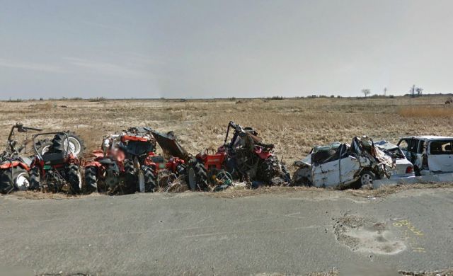 ~ஜ۩_30 Gambar BWK Kota Namie Di Jepang pasca kerusakan pabrik Nuklir di Fukushima_۩ஜ~
