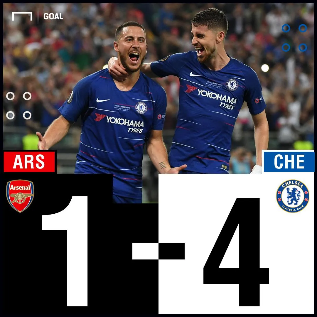 Chelsea 4-1 Arsenal, Eden Hazard Sumbang 2 Gol, Terakhir Untuk Chelsea?
