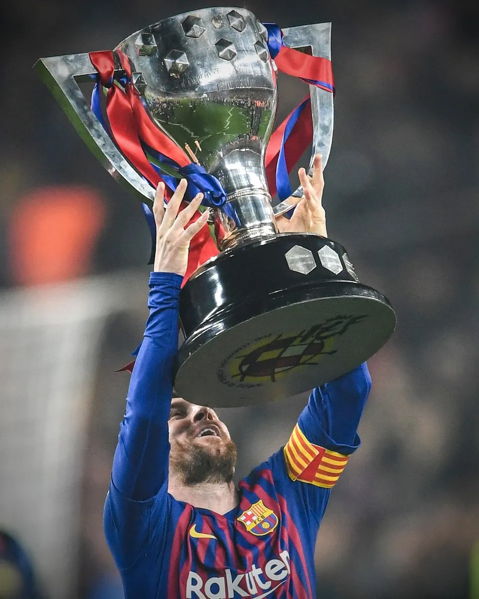 Gol Lionel Messi Antar Barcelona Jadi Juara La Liga