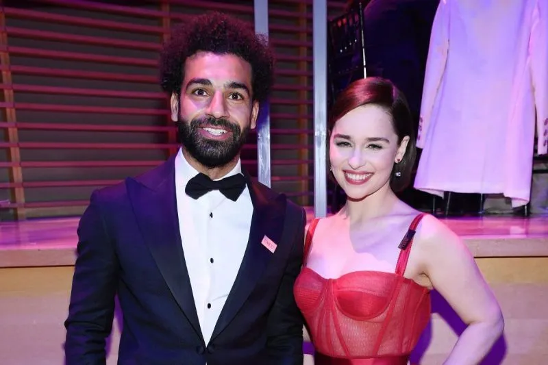 Viral Mohamed Salah Foto Bareng Dengan Pemeran Daenerys Targaryen