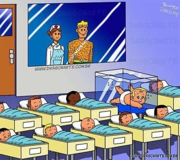 Buah Jatuh Tak Jauh Dari Pohonnya, 12 Ilustrasi Bayi Super Hero Ini Gemes Maksimal
