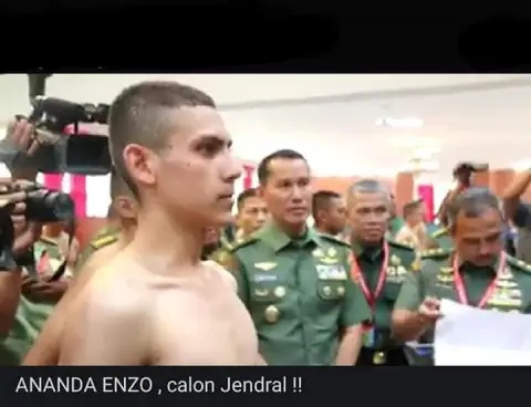 Enzo, Pria Berdarah Perancis Diduga Pendukung HTI, Lolos Jadi Taruna TNI