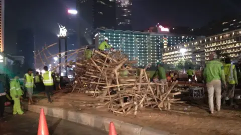 Bambu Getah Getih Berakhir, Muncullah Instalasi Batu Gabion