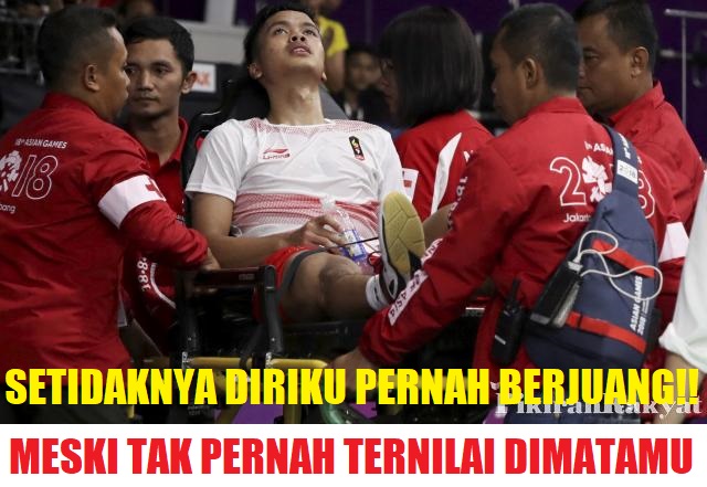 #IniIndonesiaku 11 Meme Perjuangan Anthony Ginting ini Bikin Indonesia Bangga