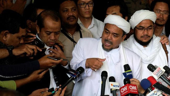FPI: Setelah Pelantikan Presiden, Habib Rizieq Mungkin Pulang Ke Indonesia