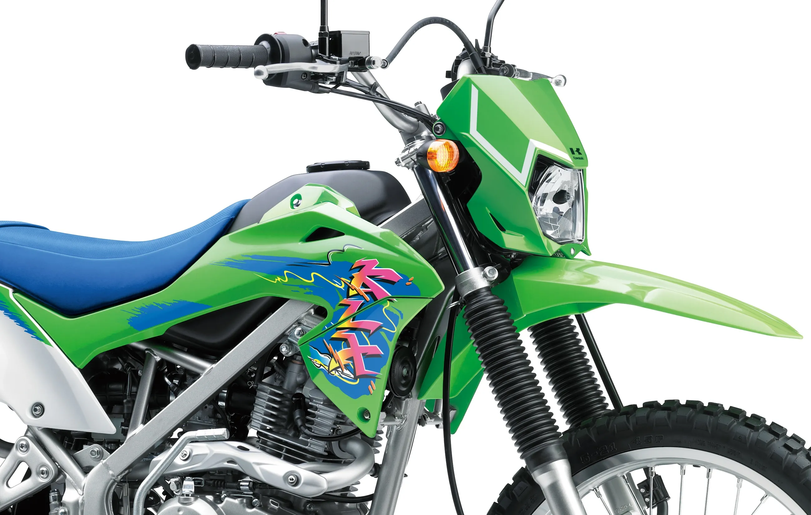 Keren, Kawasaki Baru Saja Keluarin Motor Trail Berkonsep Jadul Era 80an