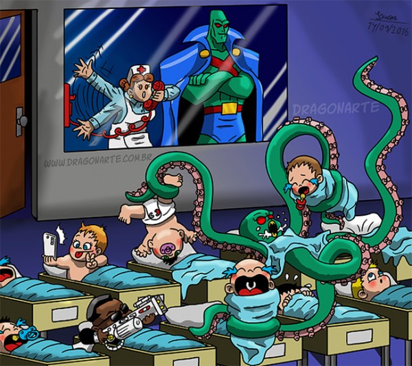 Buah Jatuh Tak Jauh Dari Pohonnya, 12 Ilustrasi Bayi Super Hero Ini Gemes Maksimal