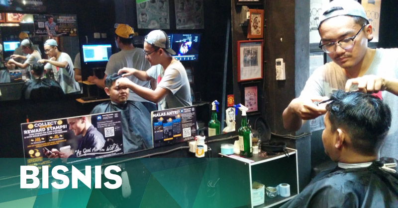 JURUS KAYA: Minutes Barber, Tukang Cukur via Aplikasi