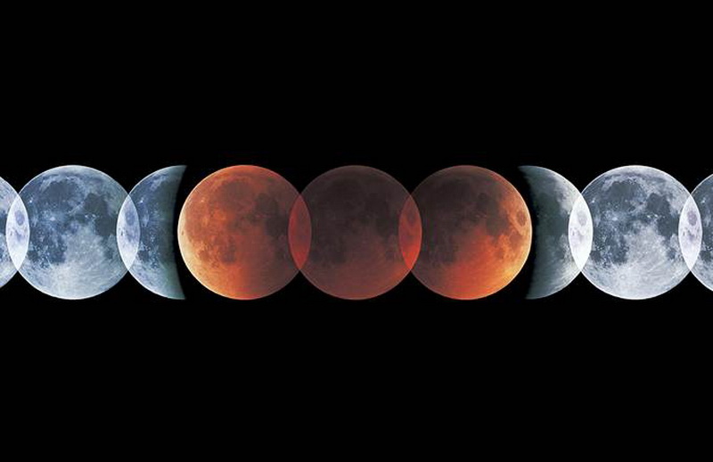 Agan Tau Gan keistimewaan Gerhana Bulan Total Beberapa Waktu lalu?