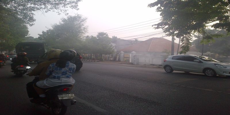 Kabut Asap sampai ke Semarang gan!