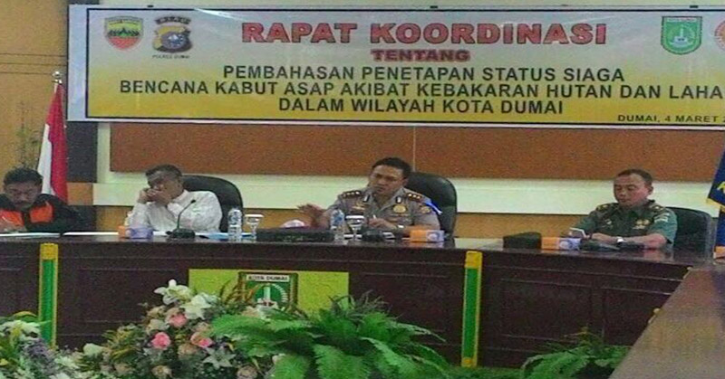 Kebakaran Hutan dan Lahan di Riau Belum Padam