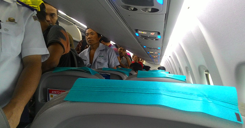 Pesawat Garuda Pembawa Rombongan Kemenhub Dua Kali Gagal Landing