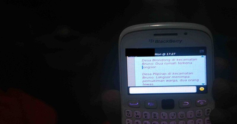 Pesan Berantai Musibah Longsor di Purworejo Sesat Resahkan Mayarakat