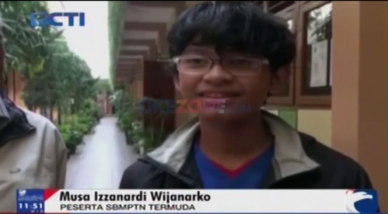 Peserta SBMPTN 2016 Termuda Gagal Kuliah di ITB