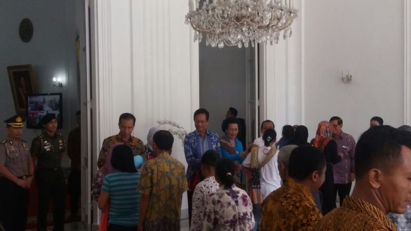 Pertama Kali, Gedung Agung Yogya Digunakan Jokowi Open House