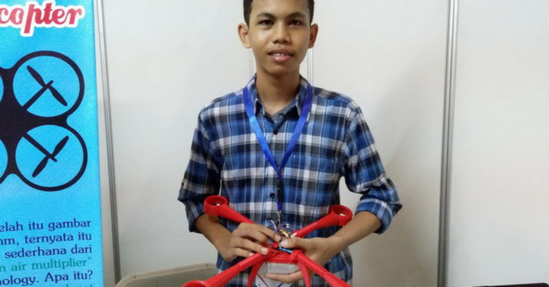 Pengembang Drone Tanpa Baling Baling Adalah Anak Indonesia