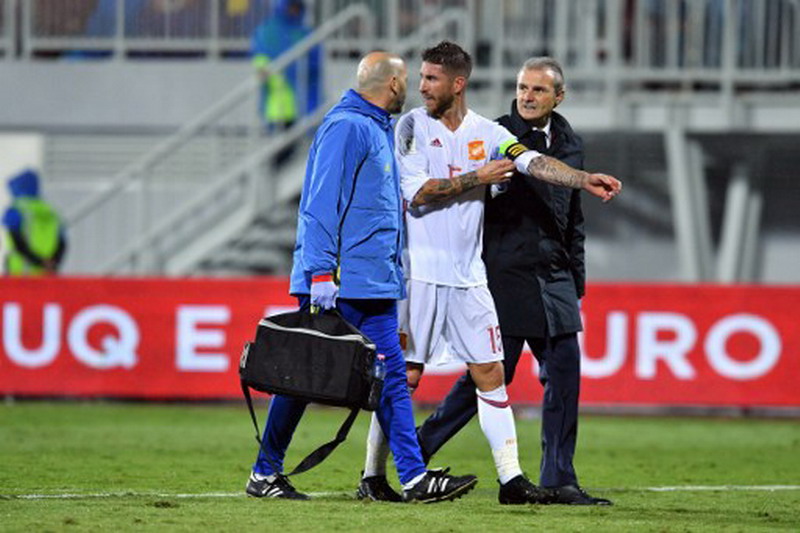 HOT SPORT Real Madrid Umumkan Cedera Sergio Ramos