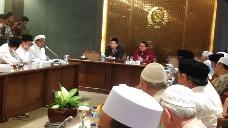 Sambangi DPR, FPI Curhat Kasus Penistaan Agama oleh Ahok Diintervensi