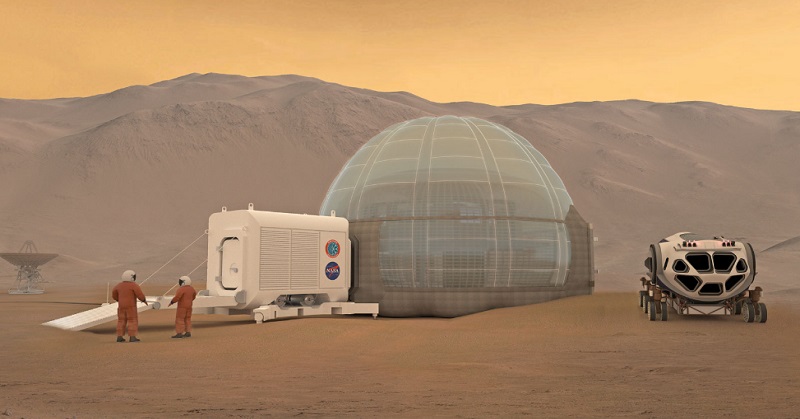 Keren Gan, Tempat Ini Bakal Jadi Hunian Astronot di Mars