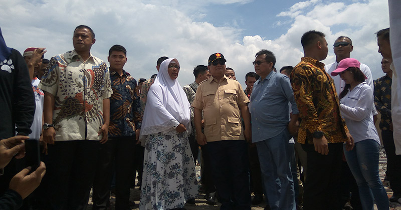 Prabowo: Anies-Sandi Tidak Akan Menggusur Orang Kecil!