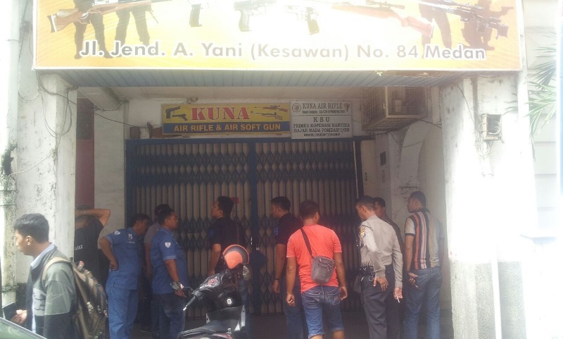 Ditembak OTK, Pemilik Toko Senjata di Medan Tewas