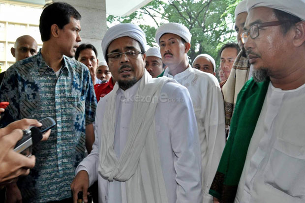 Habib Rizieq Diperiksa sebagai Tersangka, Polisi: Jadwalnya Sampai Malam