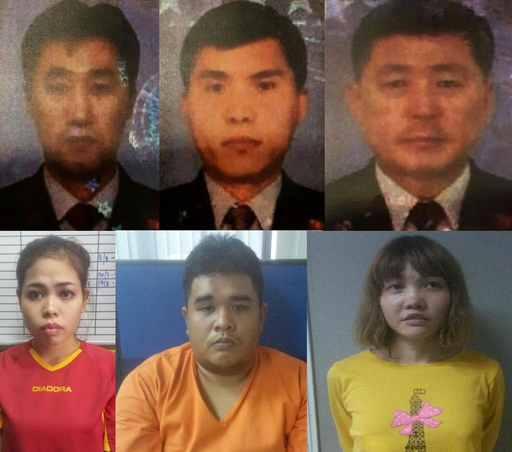 Ini Foto Siti Aisyah dan 9 Tersangka Pembunuhan Kim Jong-nam