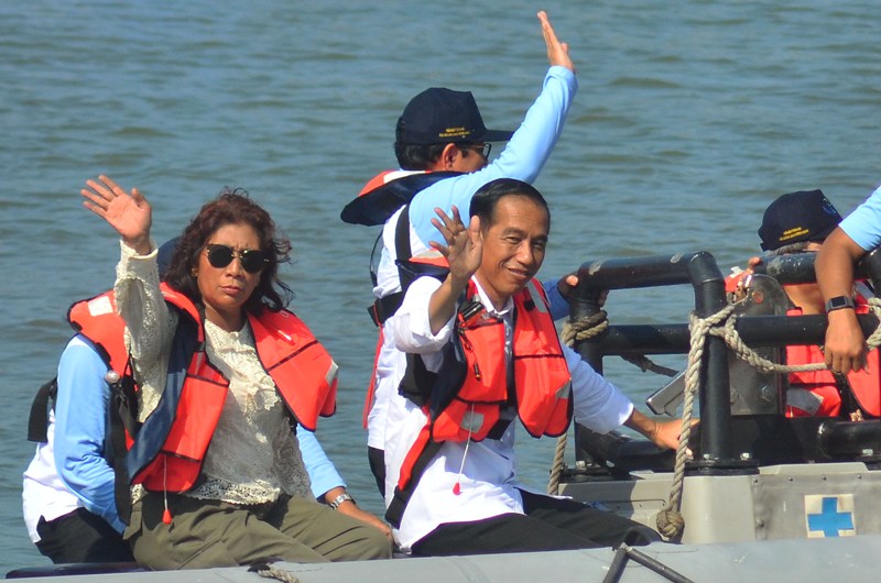 Menteri Susi Santai Tanggapi Pernyataan Prabowo Subianto