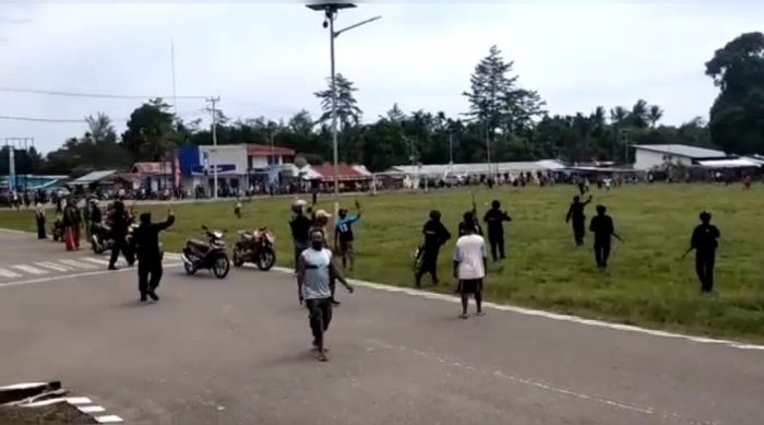 Bubarkan Aksi Massa, Kasat Reskrim Polres Manokwari Selatan Ditembak OTK