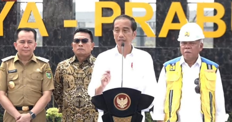 Jokowi: Palembang-Lampung Dulu 12 Jam Sekarang Cuma 3,5 Jam