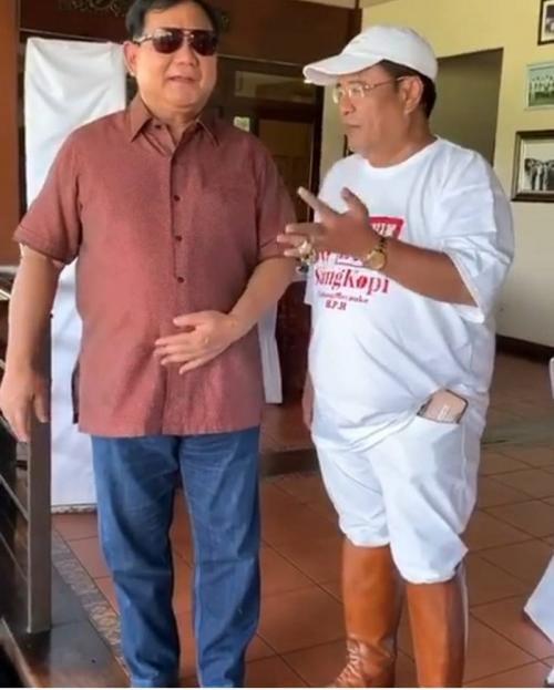 20 Tahun Selamatkan Perusahaan Prabowo, Hotman Paris: Dia Konglomerat dari Muda