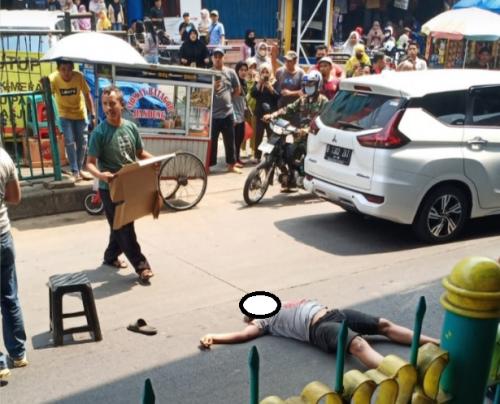 Tragis! Pria Tewas Usai Lompat dari Flyover Ciputat, Lalin Macet Parah
