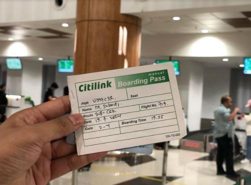  Microsoft Down, Boarding Pass di Bandara Juanda Terpaksa Ditulis Tangan