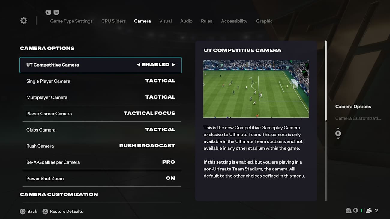 EA FC 26: Setting Gameplay, Kamera, dan Controller yang Paling Mantap