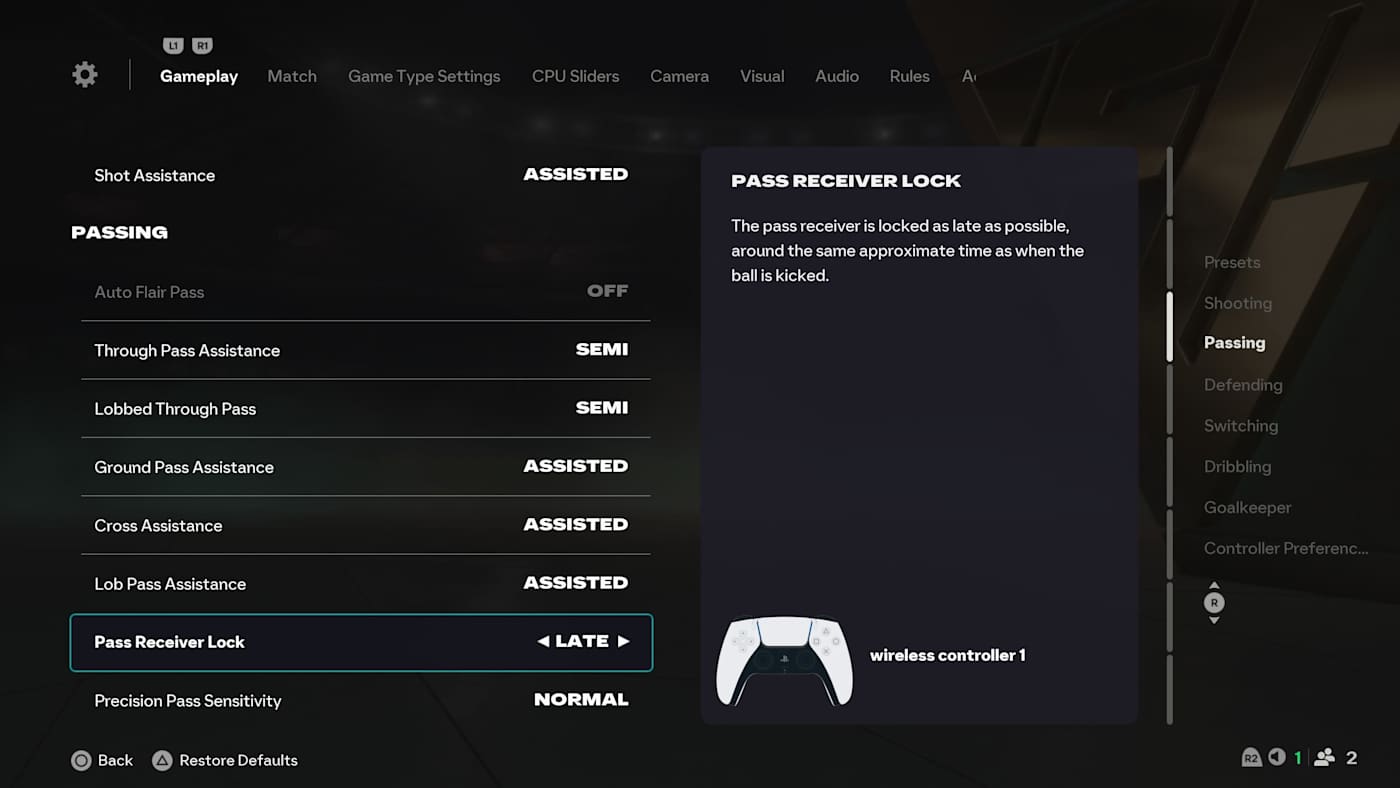 EA FC 26: Setting Gameplay, Kamera, dan Controller yang Paling Mantap