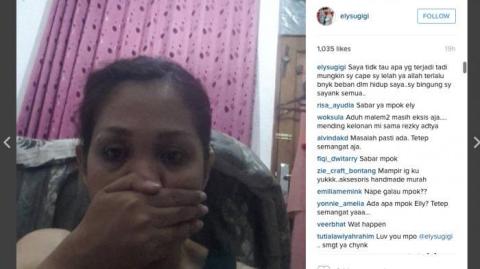&#91;Kenak Sabet Kwontol?&#93; Netizen: Matanya Mpok Ely Kenapa? Kena Tonjok atau Gimana?
