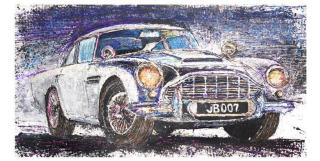 Menakjubkan! Lukisan ini dibuat pakai mainan mobil remot kontrol