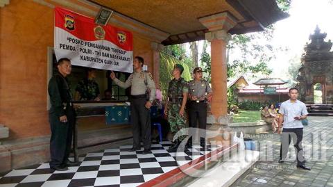 Ancaman Teror Intai Buleleng, Istana Tampaksiring Dijaga Personel 24 Jam