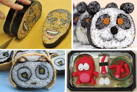 &#91;Cool&#93; Sushi Art, seni makanan yang terbuat dari Sushi