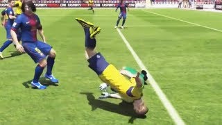 Compilation fail game FIFA 13, kejadian yang bikin ngocok perut agan