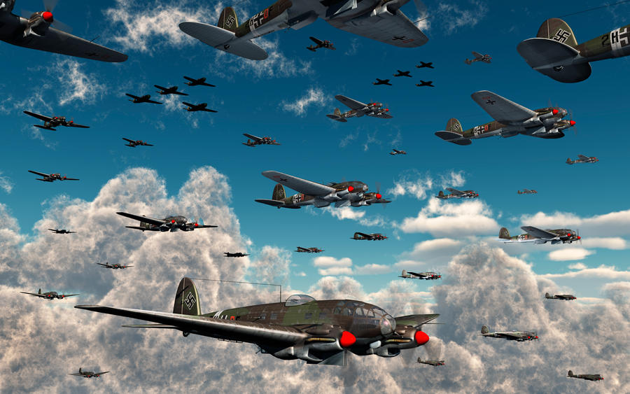 Pertempuran Britania,RAF VS Luftwaffe
