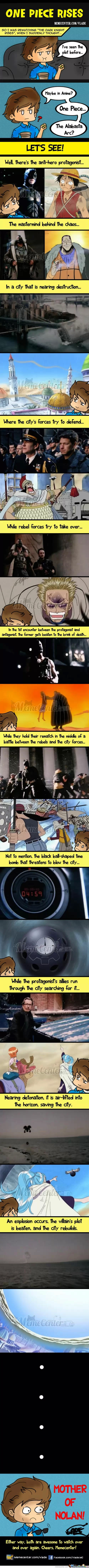 One Piece Rises (The Dark Knight Rises vs One Piece)