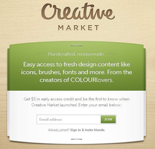 &#91;Share&#93; creativemarket.com, market place baru gan!