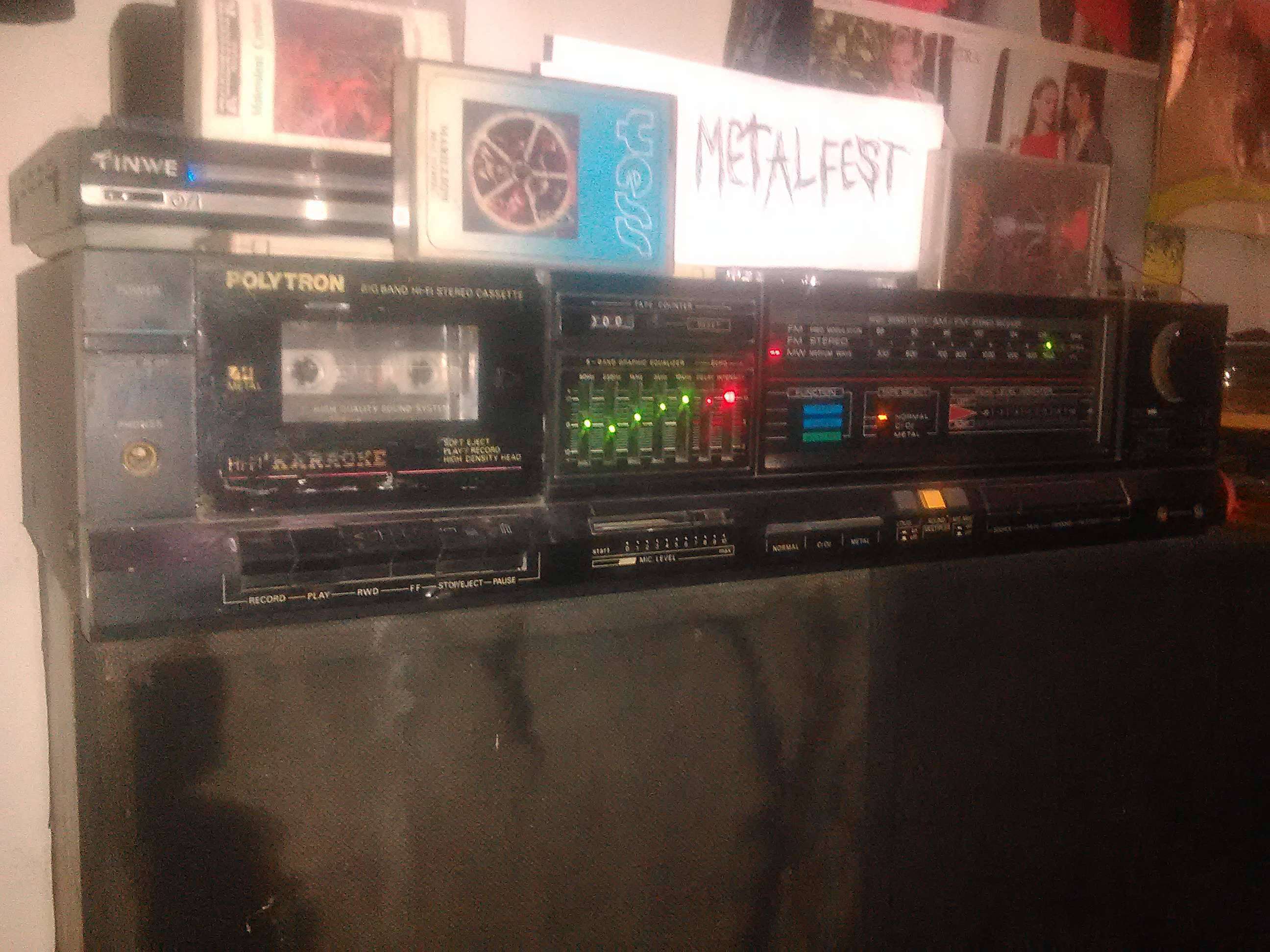 &#91;ERC&#93; Riview Tape Deck POLYTRON Bigband BB 435K Jadul Yang Ngenalin GW Musik