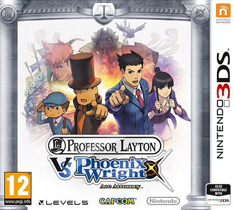 JUAL KASET 3DS Professor Layton VS Phoenix Wright : Ace Attorney