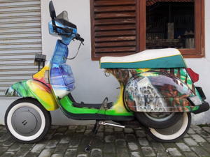 Vespa-Piaggio Motor Jadul? Pasti agan sista belum liat ini !!!