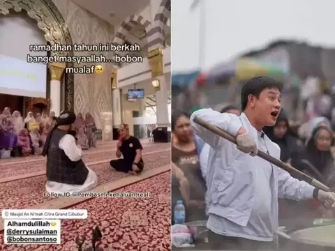 Resmi Beragama Islam, Bobon Santoso Jalani Mualaf di Masjid Cibubur
