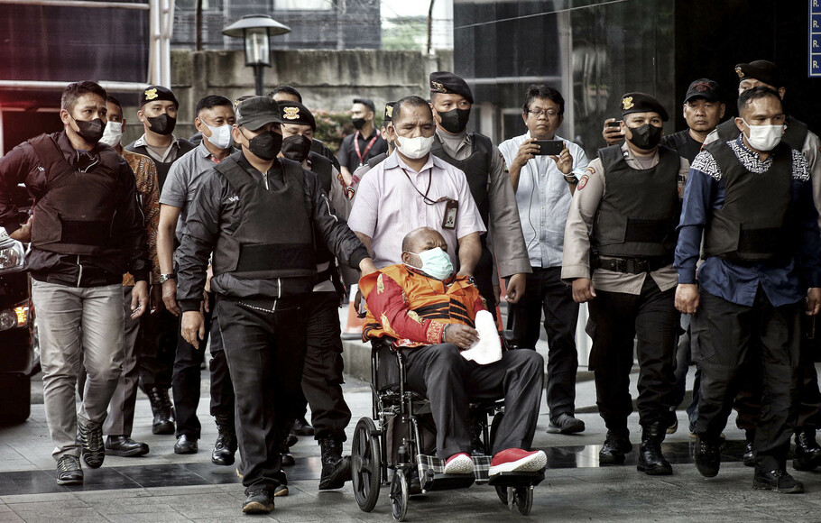 Sidang Pra Peradilan Lukas Enembe, Mahasiswa Papua Gelar Aksi Minta Lukas Dibebaskan